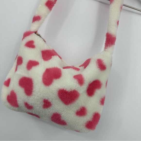 Coquette Heart White Love Shoulder Bag - Picture 2 of 6